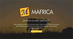 Desktop Screenshot of mafrica.com